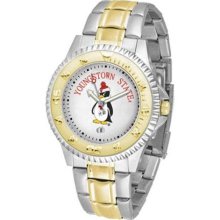 Youngstown State Penguins YSU NCAA Mens Stainless 23Kt Watch ... Youngstown State Penguins YSU NCAA Mens Stainless 23Kt Watch ...