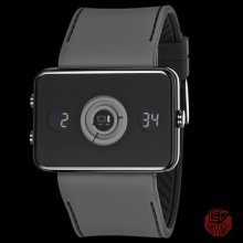 01 The One: Spinning Wheel - Dual Time Zone Watch - Lcd Display