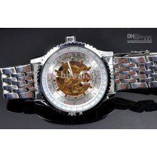 10pcs Selling Automatic Mechanical Watch Men's Luxury Watches Steel