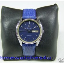 1980's Titus Blue Dial Daydate Automatic Man's Watch
