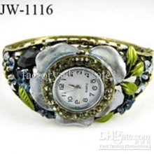 2011 Flower Lady Bangle Watches 120pcs / Lot --eg09