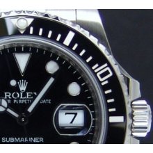 2011 ROLEX - Stainless Submariner CERAMIC Model 116610