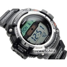 2013 Casio Outgear Thermometer Sgw-300h Sgw-300h-1a Sgw-300h-1av