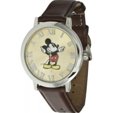26095 Disney by Ingersoll Ladies Mickey Brown Watch