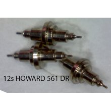 3 Howard 12/s Balance Staffs 561 Dr (double Roller) Pocket Watch