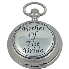 A E Williams 4856Sk Father Of The Bride Mens Mechanical Pocket Watch With Chain