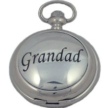 A E Williams Grandad Mens Mechanical Pocket Watch With Chain