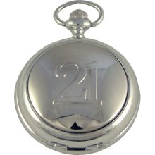 A E Williams Men's 21St Quartz Pocket Watch 4961B21