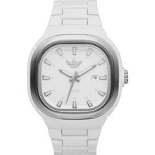 Adidas White Plastic Resin Watch / White Resin Bracelet Adh2578 Tag$95.00