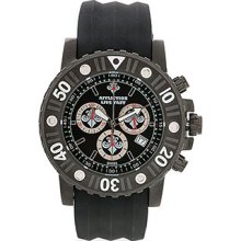 Affliction - BLACK/BLACK GENTS CHRONOGRAPH WATCH by Affliction, OS