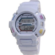 Airwalk Aww-Dawn-Wt Unisex Aww-Dawn-Wt Dawn Digital Watch