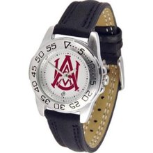 Alabama A Bulldogs NCAA Womens Leather Wrist Watch ...