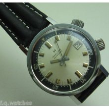Amazing Hamilton 600 Automatic Super Compresor Steel Diver Unused Rare Watch