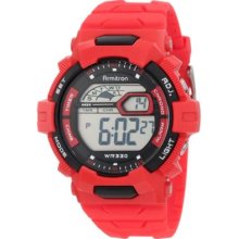 Armitron Men's 40/8278red Red Resin Strap Chronograph Watch Wrist Watches