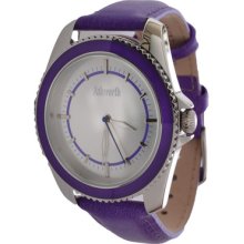 Ashworth Golf Carnival Ii Ladies Leather Purple Watch â€“ Womens Wrist - Asl030c