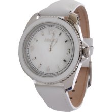 Ashworth Golf Carnival Ladies Leather Strap White Watch â€“ Womens Wrist