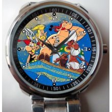 Asterix & Obelix Hot Stainless Steel Analog Wrist Watch