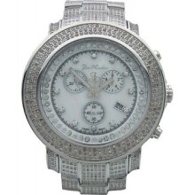Authentic Mens Joe Rodeo Junior Jju304 11.50 Ct.aprx.white Diamonds Watch