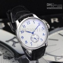 Automatic Schaffhausen Marx Brown Leather Band Silver Case White Dia