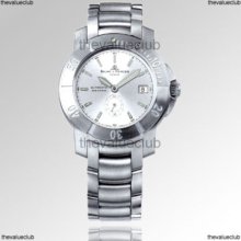 Baume Mercier Gent's Capeland Stainless Steel Date Watch Moao8125