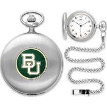 Baylor University Bears BU NCAA Silver Pocket Watch ...