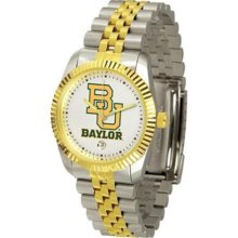 Baylor University Bears Men's Two Tone Gold Dress Watch