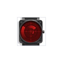 Bell & Ross Aviation BR 01-92 Red Radar Mens Watch BR0192-REDRADAR