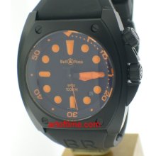 Bell & Ross BR 02 Instrument Carbon Orange Unused