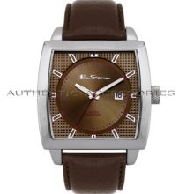 Ben Sherman Watch R820/r931 Brown 2-tone Textured Face & Brown Strap & Boxed