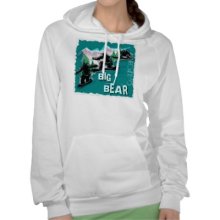 Big Bear California ladies snowboarder hoodie