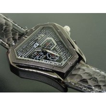 Black Limited Edition Luxury Watch Bling Hip Hop Mens