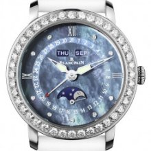 Blancpain Women Collection Moon Phase Complete Calendar 3663-4654L-55B