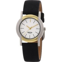 Boccia Women's Quartz Watch 406-10 With Leather Strap
