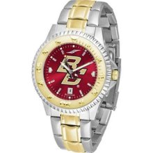 Boston College Eagles BC NCAA Mens Two-Tone Anochrome Watch ...