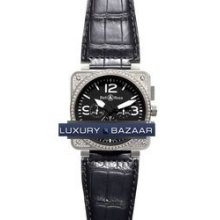BR Instrument BR 01-94 (SS-Diamonds / Black / Leather)