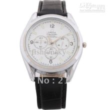 Brand Watch. New Arrival. Trendy Brand Black Leather Analog Watch Wi