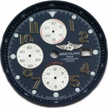 Breitling Original Super Avenger Blue Dial With Numbers And White Sub-dials
