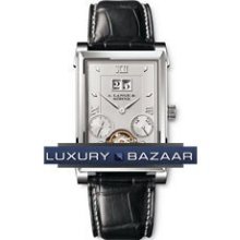 Cabaret Tourbillon (Platinum / Silver / Leather)