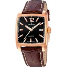 Candino - /2 3 Hands (Men's) - Brown Leather/Black C80592
