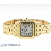 Cartier Panthere Ladies 18k Gold Watch Shipped From London,uk, Contact Us
