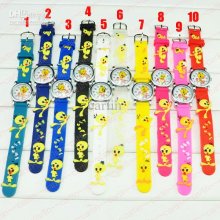 Cartoon Children Watches Kids Wrist Watches No.10 Jweely Silicone Ca