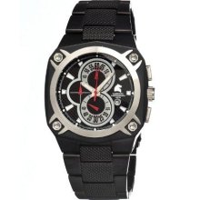 Carucci Ca7109Bk-Bk Carucci Ca7109Bk-Bk Chronograph Mens Watch