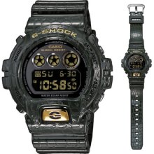 Casio G-shock Dw-6900cr-3jf Green The Reptiles Digital Watch Japan 2012 F/s
