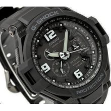 Casio G-shock, G1400a G-1400a-1a, Gravity Defier, Triple Resist, Solar, Black