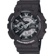 Casio G-shock Ga-110c-1ajf Hyper Colors Combinations Black Men's Watch Ems