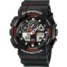 Casio G-shock X-large Ana&dig Combi Watch Black Ga100-1a4 Original Box