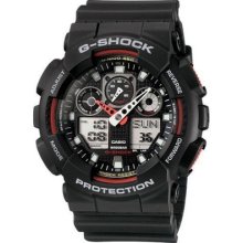 Casio G-shock X-large Analog & Digital Military Watch Ga-100-1a4