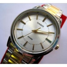 Casio Gold And Steel N.o.s. Quartz Ladies Watch - Runs And Keeps Time