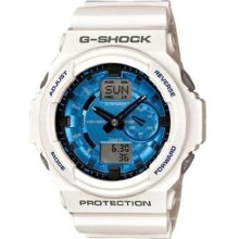 Casio Men's GA150MF-7A G-Shock Magnetic White Watch ...
