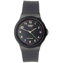 Casio Mens Water Resistant Analog Sport Watch Mq24 1 B Nib